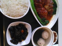 黄金脆皮烧鸭饭-百事佳烧鸭牛腩(上海虹桥站店)