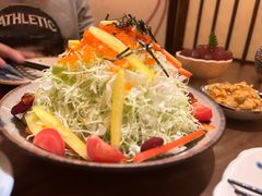 蟹籽卷心菜沙拉-鸟泉居酒屋·烧鸟·酒馆(百子湾店)