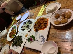 宫保鸡丁-一盏明灯全素斋(殊像寺店)
