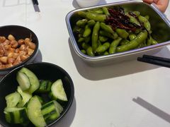 凉拌毛豆-聚味罗记大排檔·烧烤·鲜鱼杂·甲鱼煲(科学馆店)