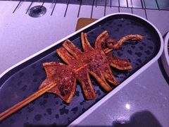 烤鱿鱼串-丰茂烤串(全国首店)