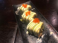 牛油果软壳蟹卷-羽山料理