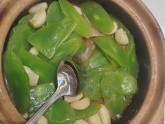 生啫炸酱青笋-北塘海鲜·天津菜(大光明桥旗舰店)