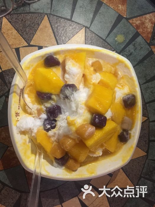 芒果酸奶绵绵冰