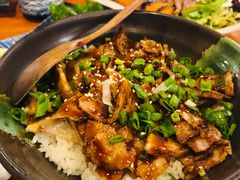 炙烤猪五花肉饭-本气家(悦荟万科广场店)