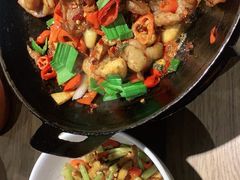 干锅肥肠-建辉湖南土菜馆(南大街店)