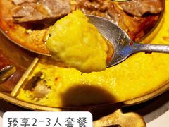 芝士煎蛋-猪啊牛呀羊啊铜盘烤肉(正大广场店)