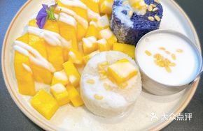 Buko Mango Sticky Rice