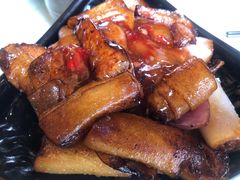 猪颈肉炒猪肠粉-新兴·金羊座·粤菜点心(乐峰店)