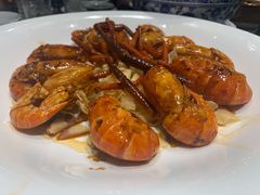 干煎美极罗氏虾-猪肉婆私房菜(华侨城店)