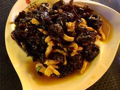 木耳炒肉-敦煌夜市