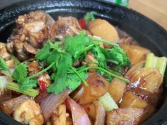 -鸡公煲(南竹饭店)
