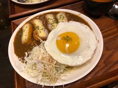 芝士猪排黄米饭-金龙咖喱