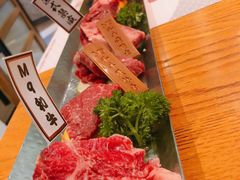 M9和牛长长盛拼盘-赤坂亭M9和牛烧肉(世博源店)