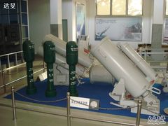 兵器馆一楼深水炸弹展品-海军上海博览馆