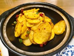 干锅土豆片-百里川私房菜(丰登北路店)