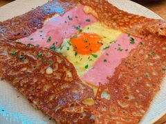 巴黎火腿鸡蛋芝士蘑菇可丽饼-RAC BAR(安福路店)