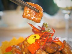 椒麻煎烹澳洲谷饲牛肉眼-富力丽思卡尔顿酒店·丽轩中餐厅