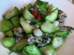 紫苏丝瓜田鸡-石头咕(葵蓬店)