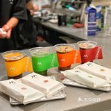彩虹🌈水果冰棒咖啡？M Stand也太会了