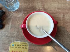 鸡茸蘑菇汤-必胜客(港城新天地店)