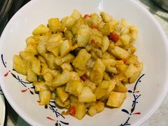 茄子咸蛋黄-昱龙大盆牛蛙馆(三兴街总店)