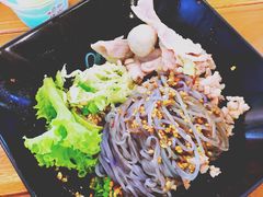 -蝶豆花蓝面条