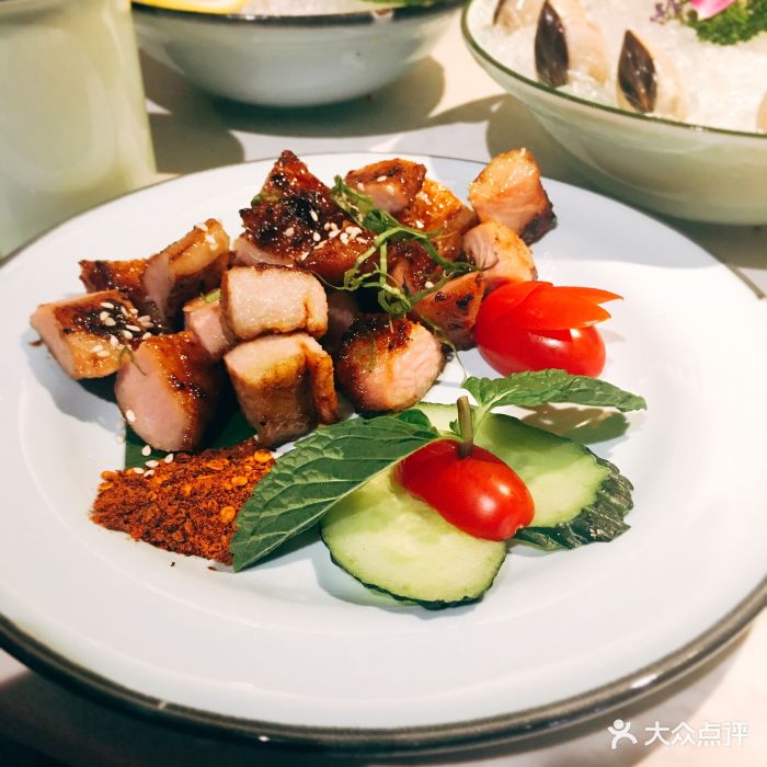 泰炙泰式火锅thai light(皇庭广场店)炭烤猪颈肉图片