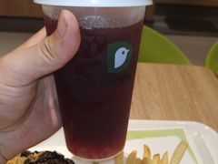 车厘子风味水果茶-德克士(肥城新华商场店)