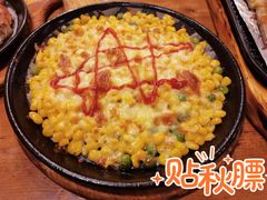 料理烤芝士玉米粒-老东镇啤酒屋海鲜加工·蒸汽海鲜·海鲜烧烤(台东店)