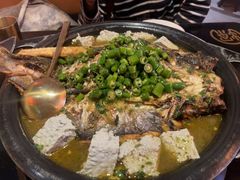 -探鱼·鲜青椒爽麻烤鱼(银泰城店)