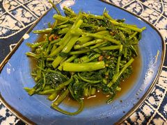 虾味炒空心菜-滇道云南特色料理(康定路店)
