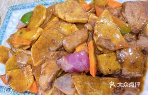 Liver and Potato Stir-fry