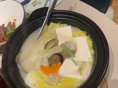 竹笙煮娃娃菜-尚一汤·粤菜海鲜(环球港店)