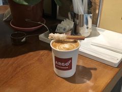肉桂拿铁-Joymean coffee.见面咖啡