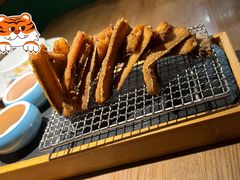 老头儿干炸带鱼-老头儿油爆虾(金鹰世界店)