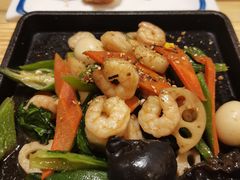 铁板什锦海鲜-桃屋日本料理(清华科技园店)