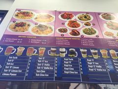 菜单-新加坡Zam Zam餐馆