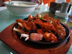 小磨豆腐-胡老三家土菜馆·老店地方特色菜·招牌茅山地锅老鹅
