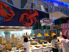 自助取餐区-帝企鹅自助餐厅•儿童岛•真企鹅(长隆企鹅酒店)