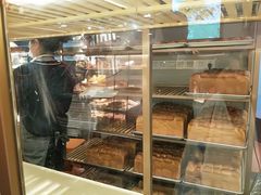 面包甜点陈列柜-山崎面包(静安久光店)