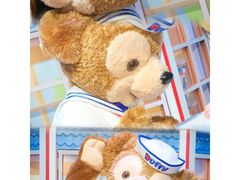 -小镇影院迪士尼小熊Duffy与他的朋友合影地