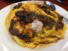 滑蛋牛肉虾仁米饭-有章牛杂(石厦店)