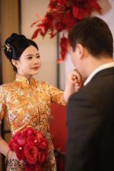 -懿沉香中式嫁衣礼服秀禾服龙凤褂马来褂旗袍总店