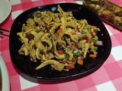 椒盐蘑菇-西域阿里马新疆菜·清真(桂花路店)