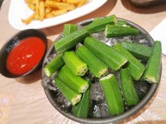 冰镇秋葵-靓靓蒸虾·头牌蒸虾(雪松路总店)