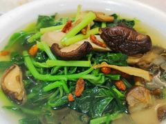 杞子浸莧菜-豪宴海鲜酒家