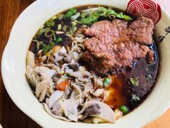 大排+菌菇面-邵顺兴锅盖面(金山宝地店)