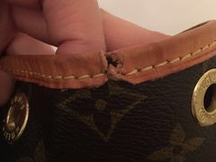 LV 压条狗咬后破损-A&G奢侈品护理(万科旗舰店)