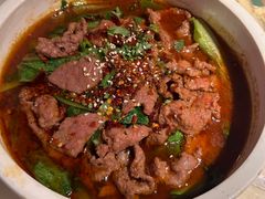 水煮牛肉-绿茶餐厅(西单老佛爷店)